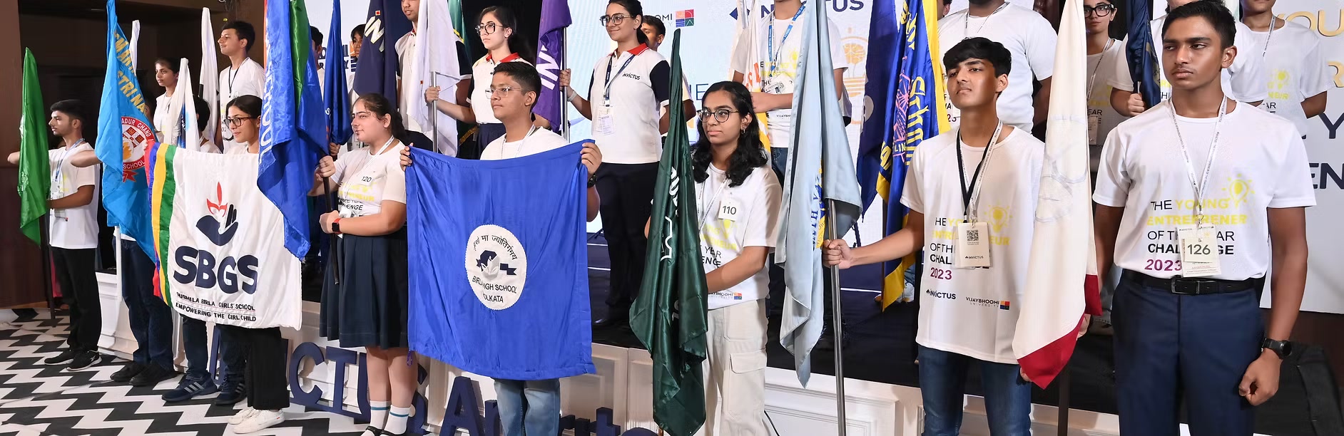 Students from participating schools at YEY